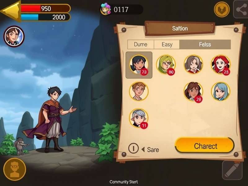 Saffron Chronicles Adventure gameplay screenshot
